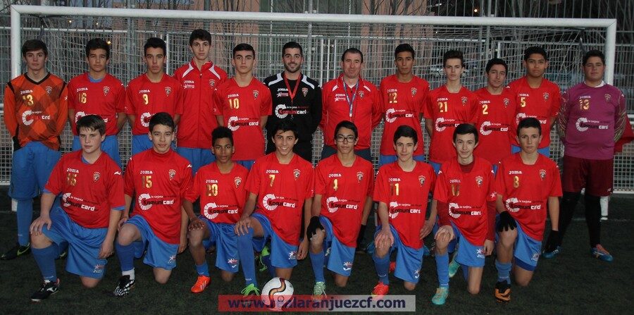Plantilla cadete a 1415
